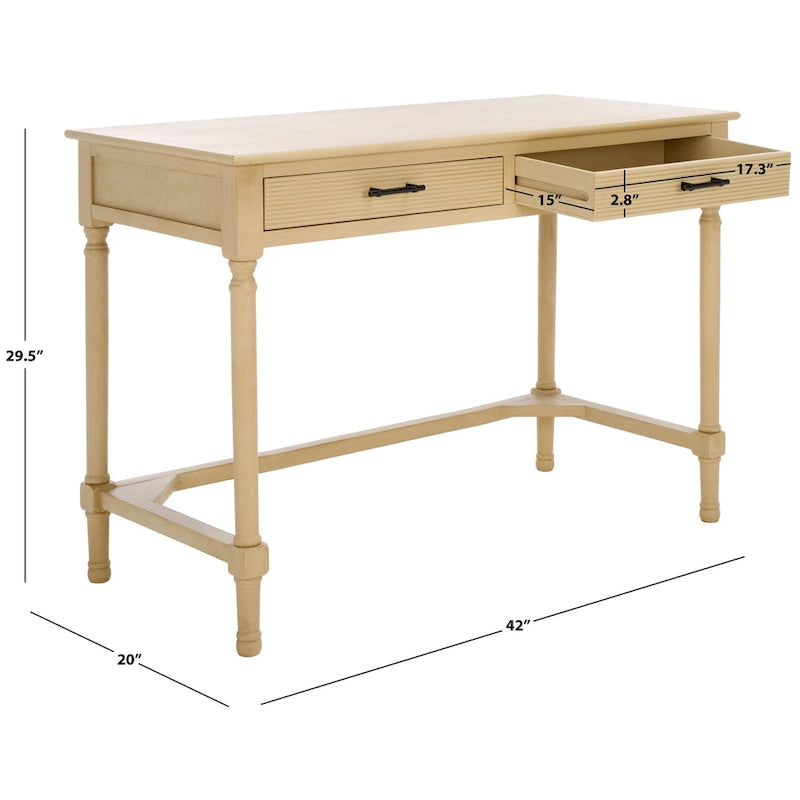 Farmhouse 2-Drawer Desk