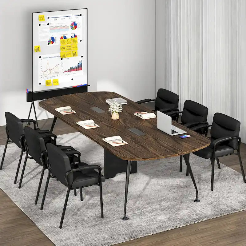 Set of 10 Waiting Room Chairs with Padded Armrests