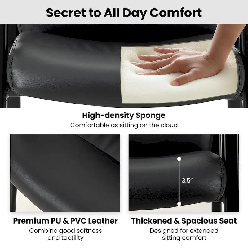 Set of 10 Waiting Room Chairs with Padded Armrests
