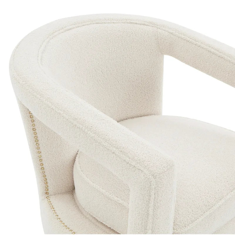 Modern Velvet Swivel Accent Chair