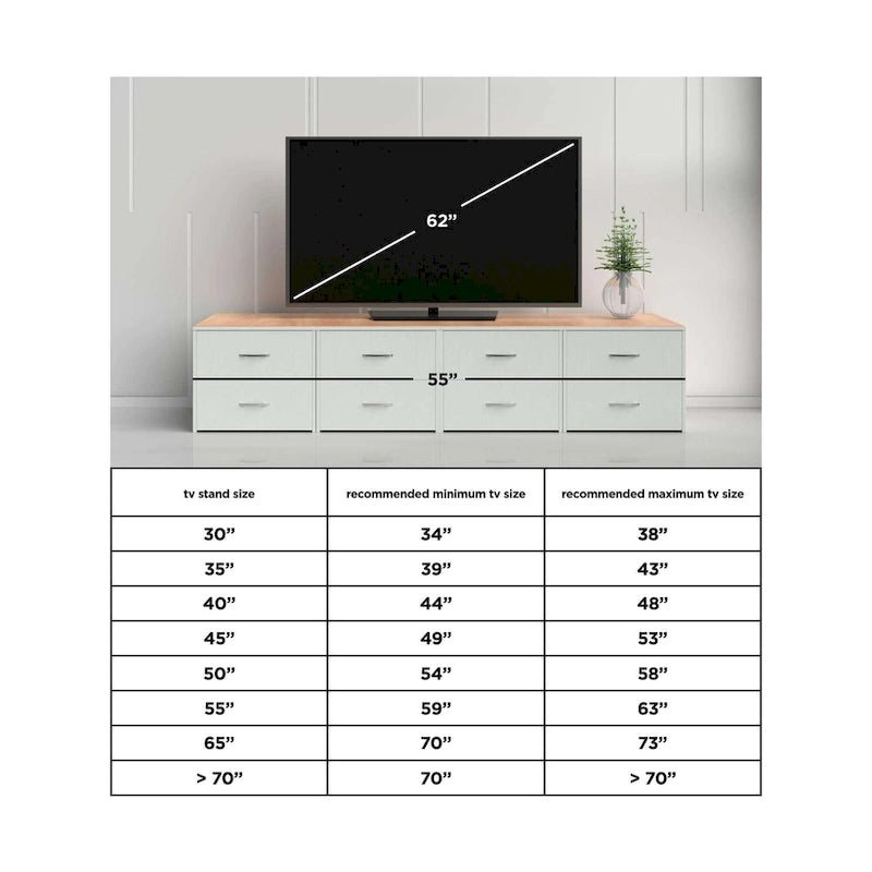 57-Inch Wide Black Fireplace Insert with Remote Control