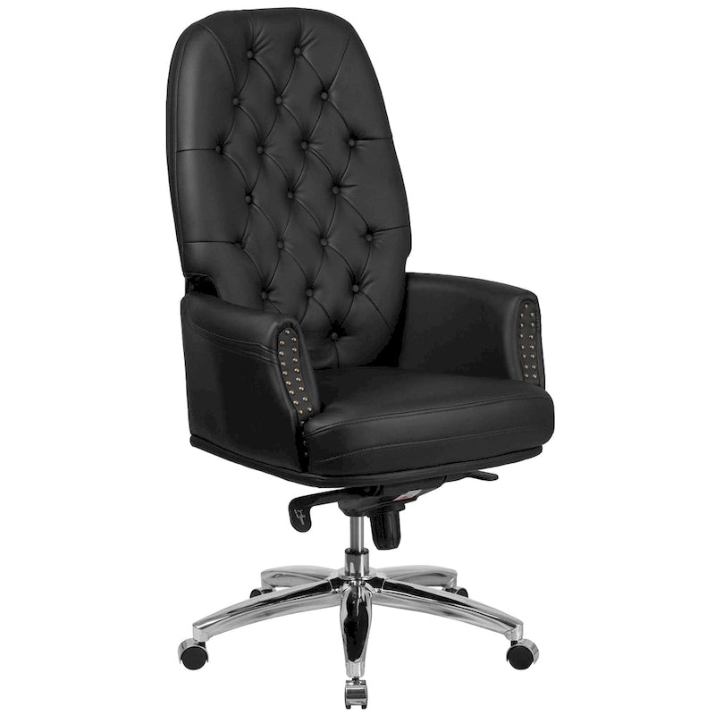 High Back Tufted Executive Swivel Office Chair