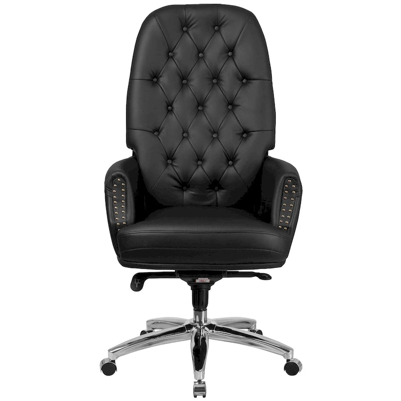 High Back Tufted Executive Swivel Office Chair