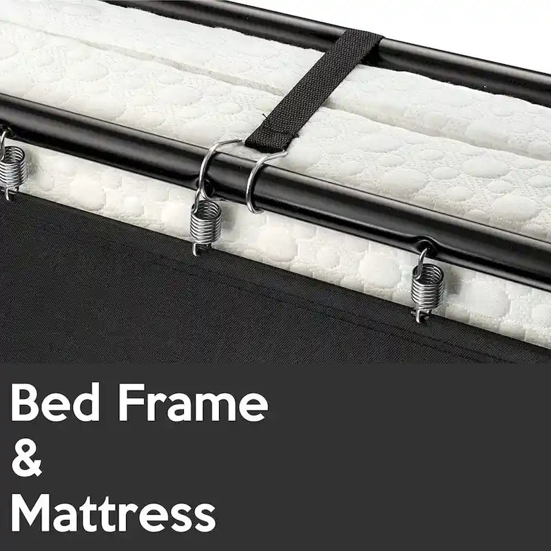 Folding Guest Bed with Memory Foam Mattress