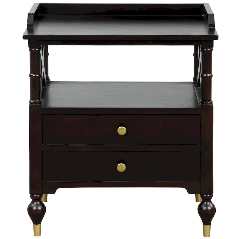 3-Piece Bedroom Set with Curved Linen Upholstered King Bed and Two Nightstands